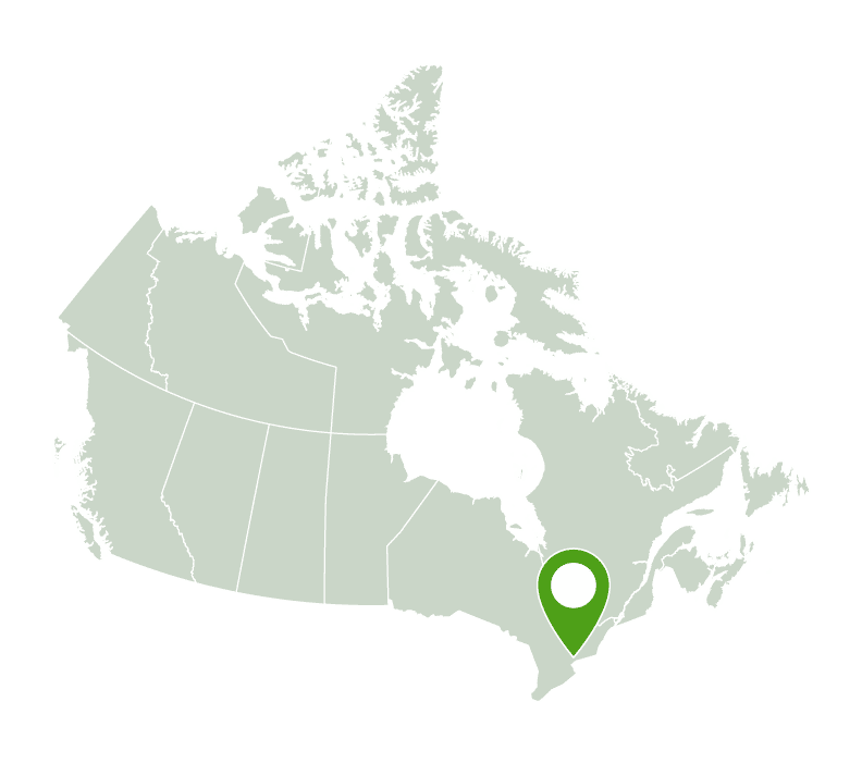 Canada Locations Map